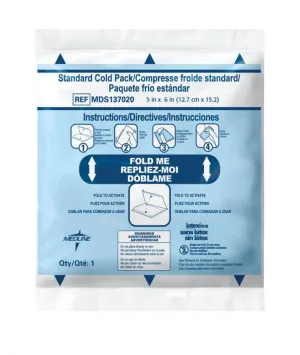 Standard Instant Cold Packs, Case of 50