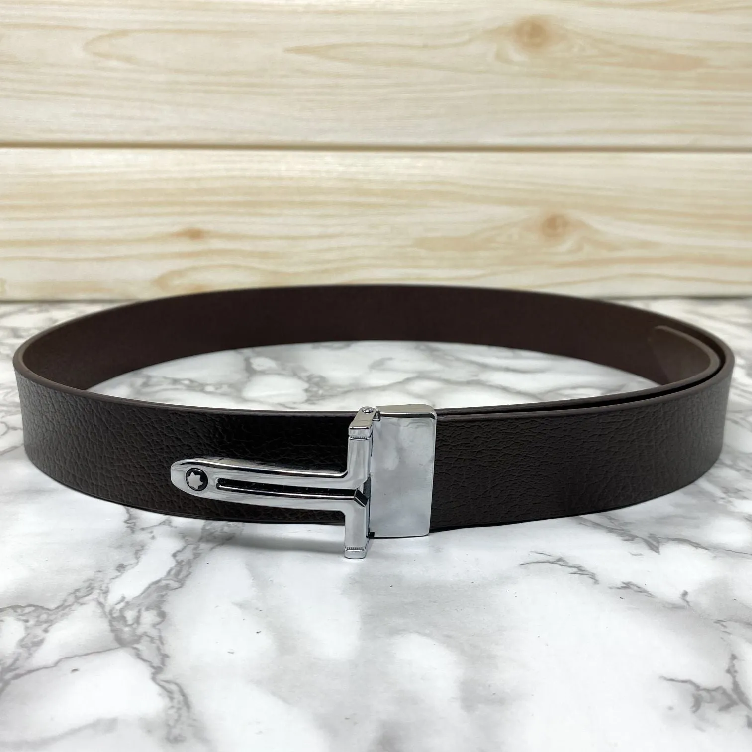 T-Shape Formal and Casual Leather Strap Belt-JonasParamount