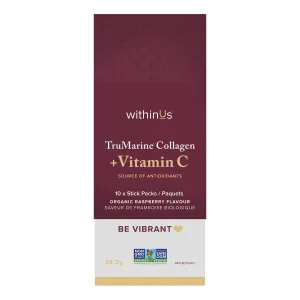 TruMarine® Collagen   Vitamin C Box - 10 Stick Packs