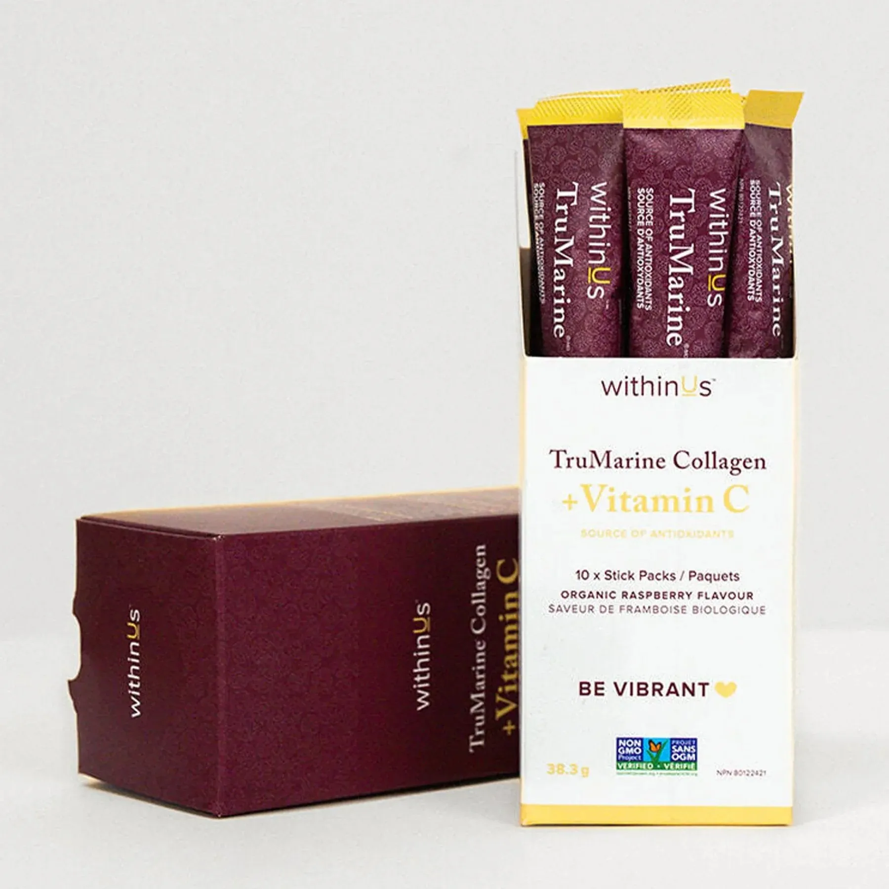 TruMarine® Collagen   Vitamin C Box - 10 Stick Packs