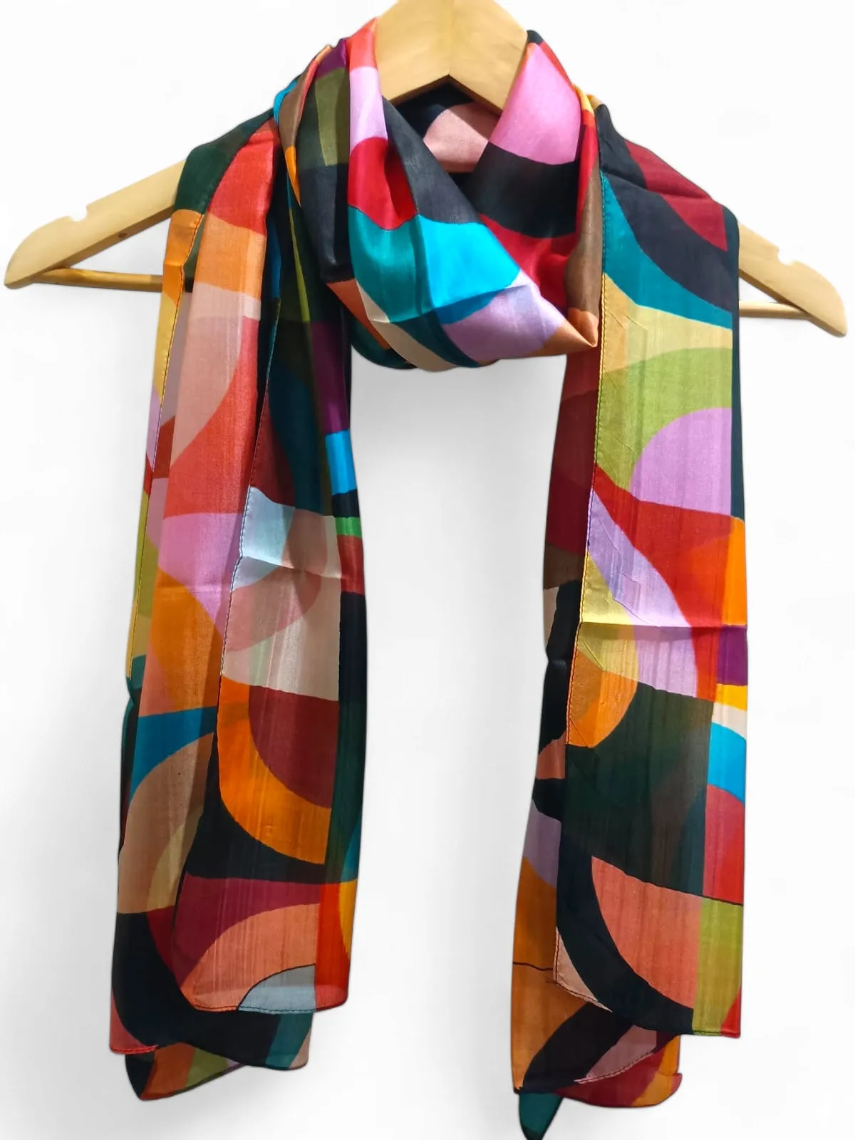 United Fashions - Tabby Silk Print Scarves Assorted