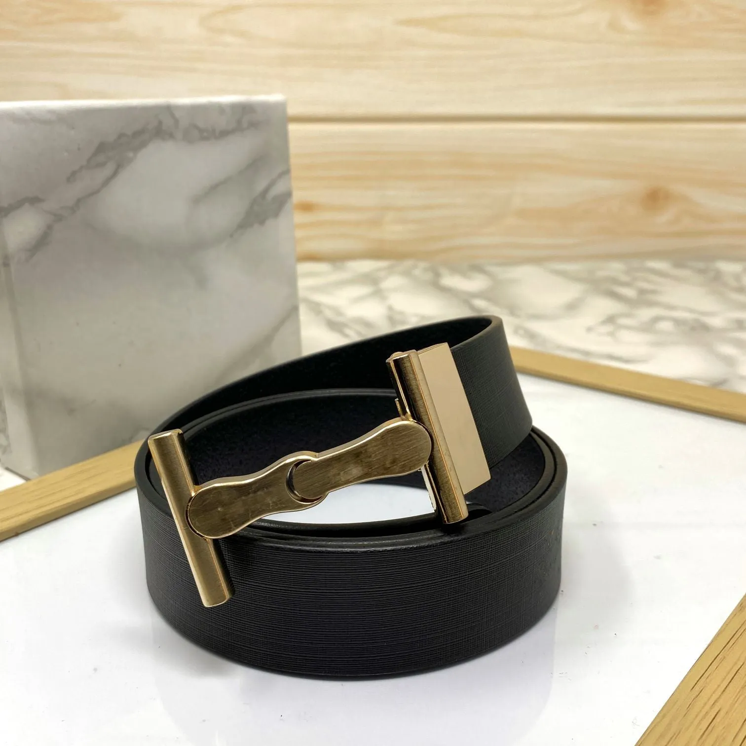 Vintage Design Leather Strap Belt-JonasParamount