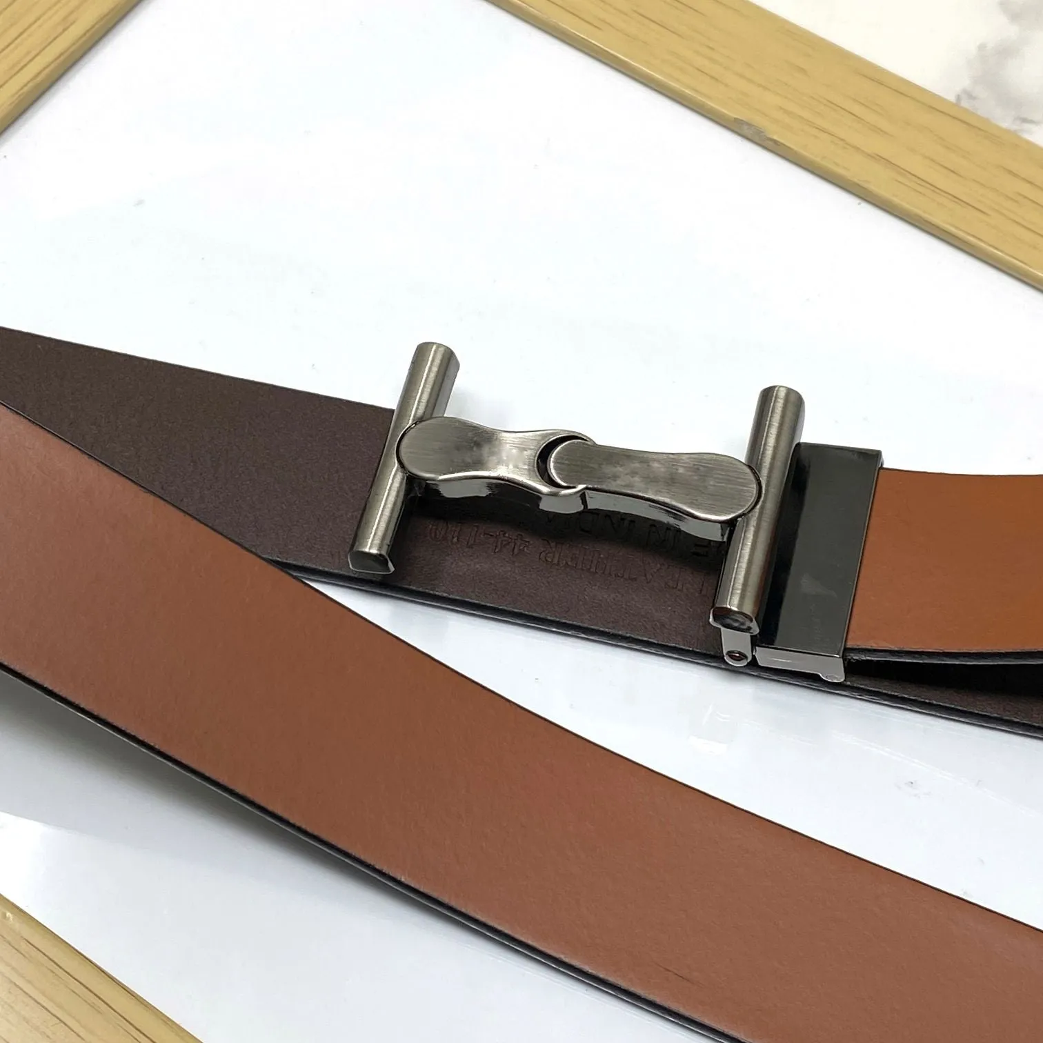 Vintage Design Leather Strap Belt-JonasParamount