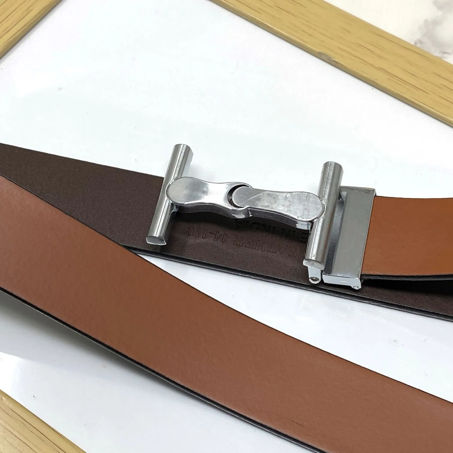 Vintage Design Leather Strap Belt-JonasParamount