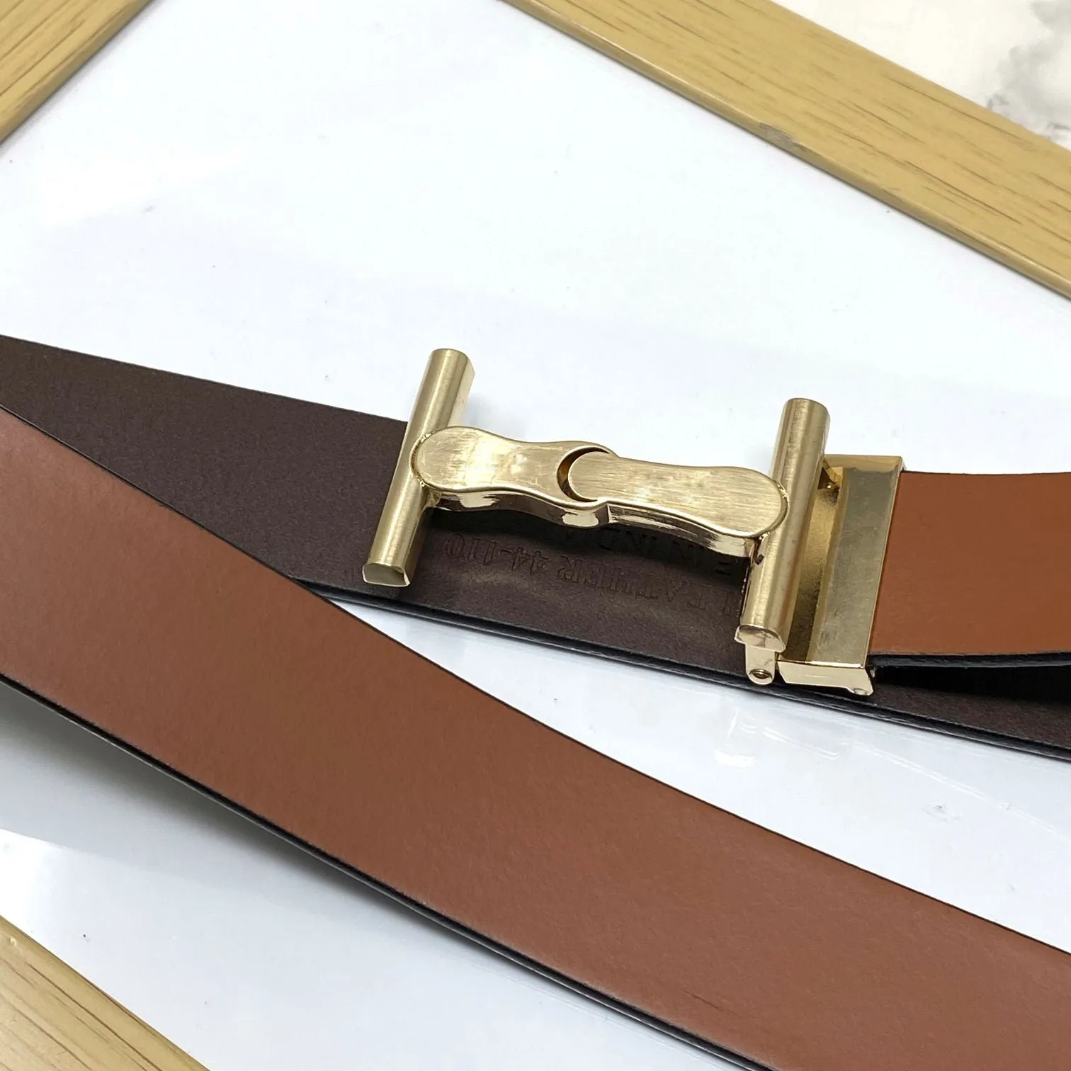 Vintage Design Leather Strap Belt-JonasParamount